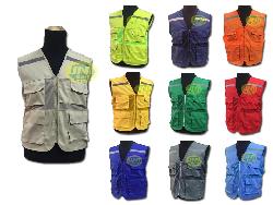 Áo gile lưới có phản quang các mầu A011