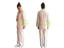 Áo công nghệ nam,nữ vải lon thường A004tc