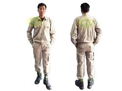 Quần áo bảo hộ túi hộp vải kaki LDHQ Qa015