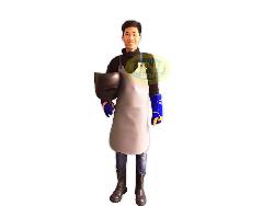 Yếm da hàn chống cháy Y001