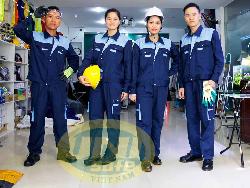 Quần áo bảo hộ chất lượng pha mầu Unisafe Qa020b