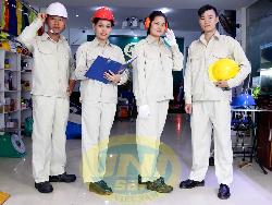 Quần áo bảo hộ vải kaki LDHQ Hàn Quốc loại đẹp Qa005b