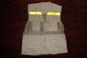 Áo gile túi hộp có phản quang CT7-A03